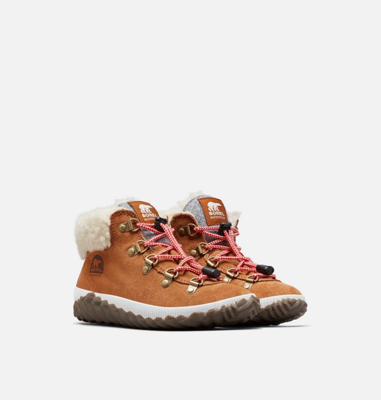 Botines Sorel Niños - Youth Out N About™ Conquest Marrones - 63274-BCIZ